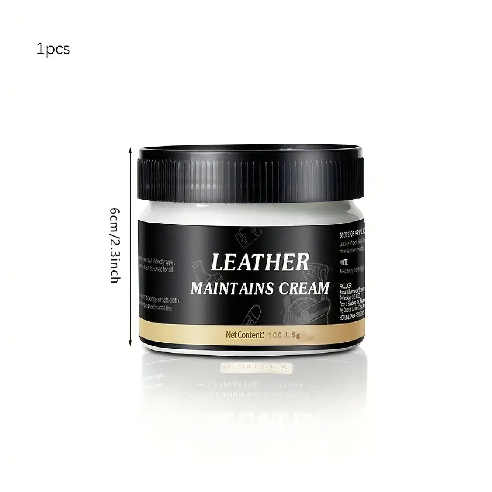 1/2/4pcs, Leather Maintenance Cream, Leather Cleaner Cream, Multifunctional Leather Cleaning Brightening Protective Cream, Suitable For Leather Furniture