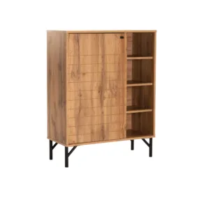 4-Layers Wood Shoe Cabinet