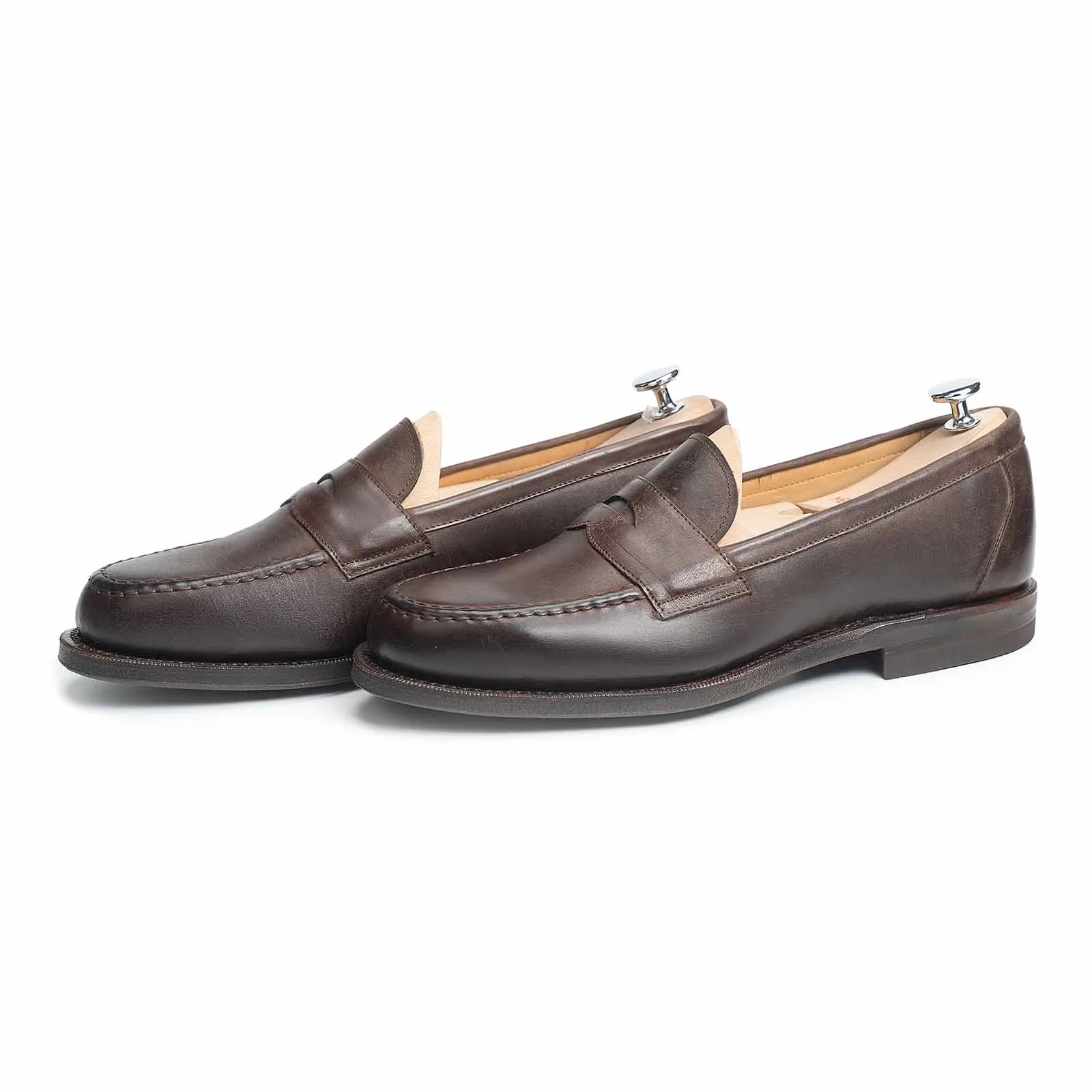 501040 - BROWN WAXY SHELL CORDOVAN - E