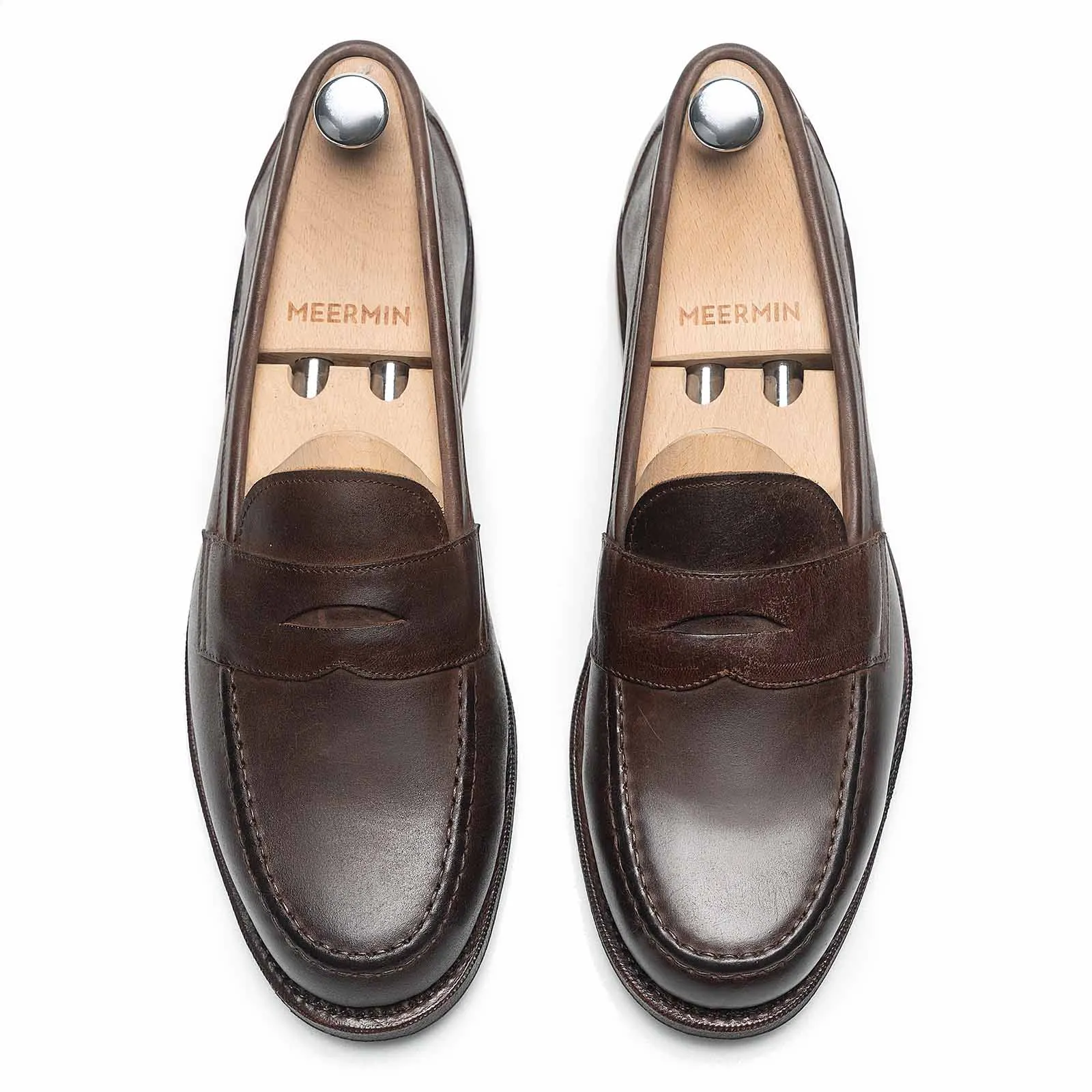 501040 - BROWN WAXY SHELL CORDOVAN - E