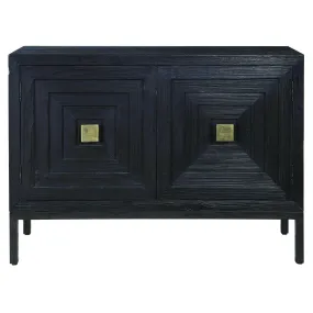 Aiken Dark Walnut 2 Door Cabinet