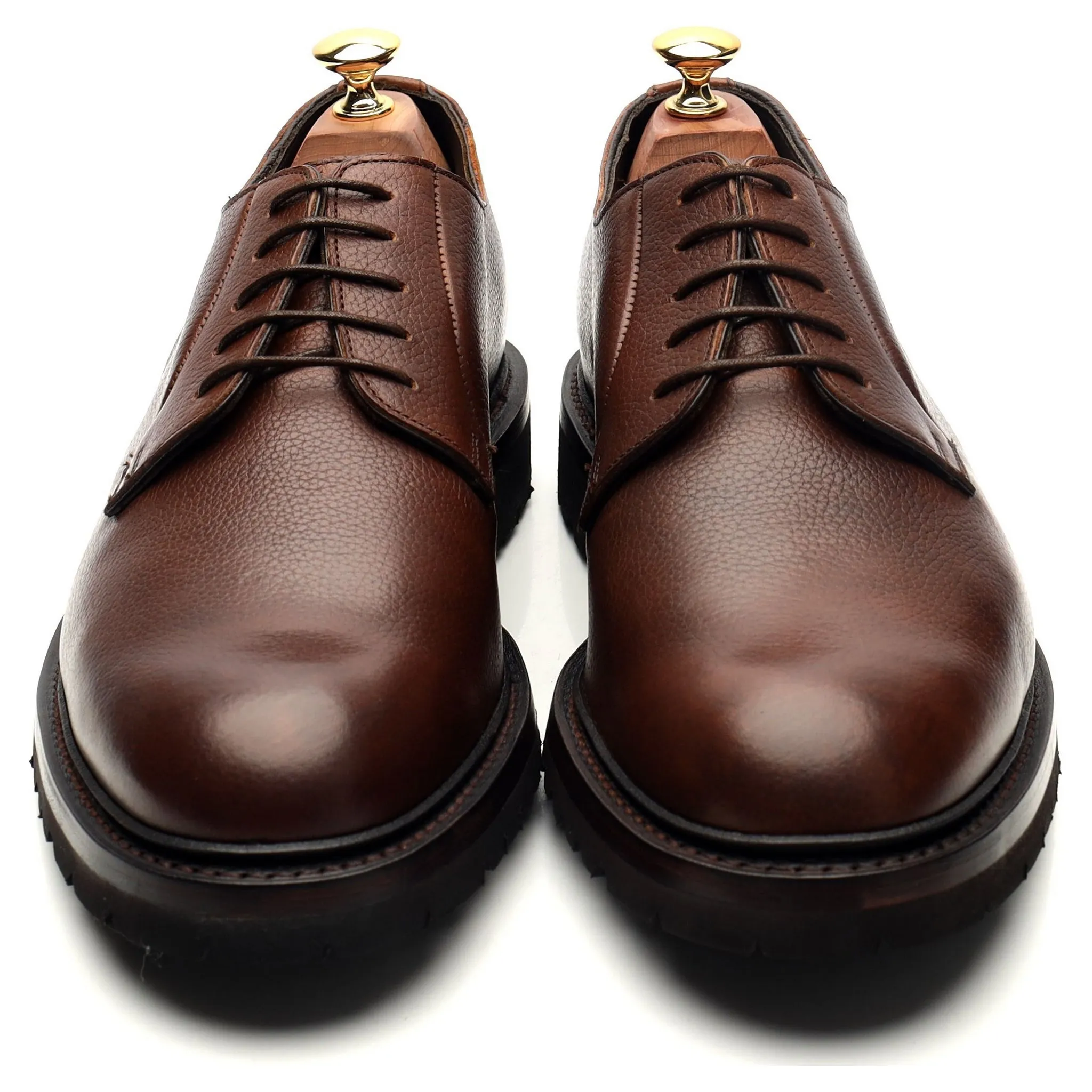 'Archie' Brown Leather Derby UK 6 - 11.5