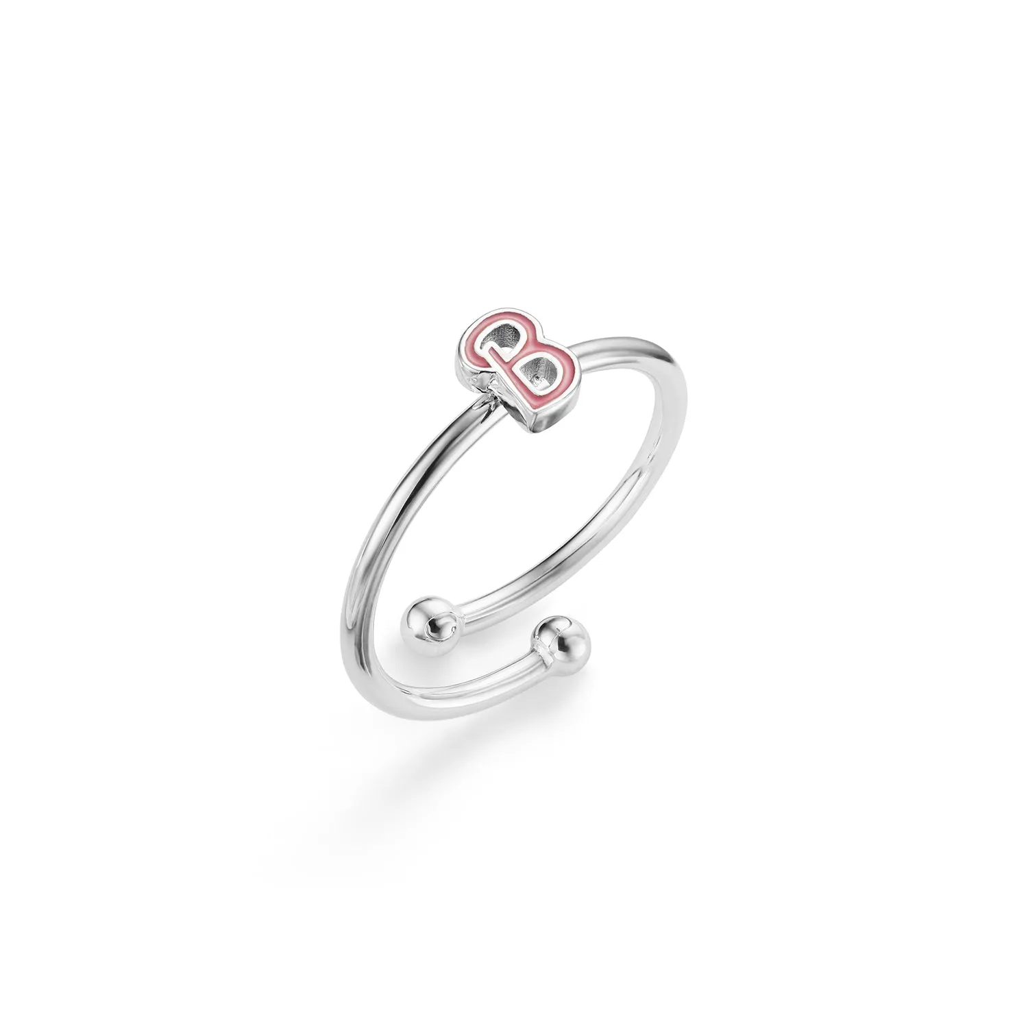 Barbie Fixed Charm Ring (Silver)