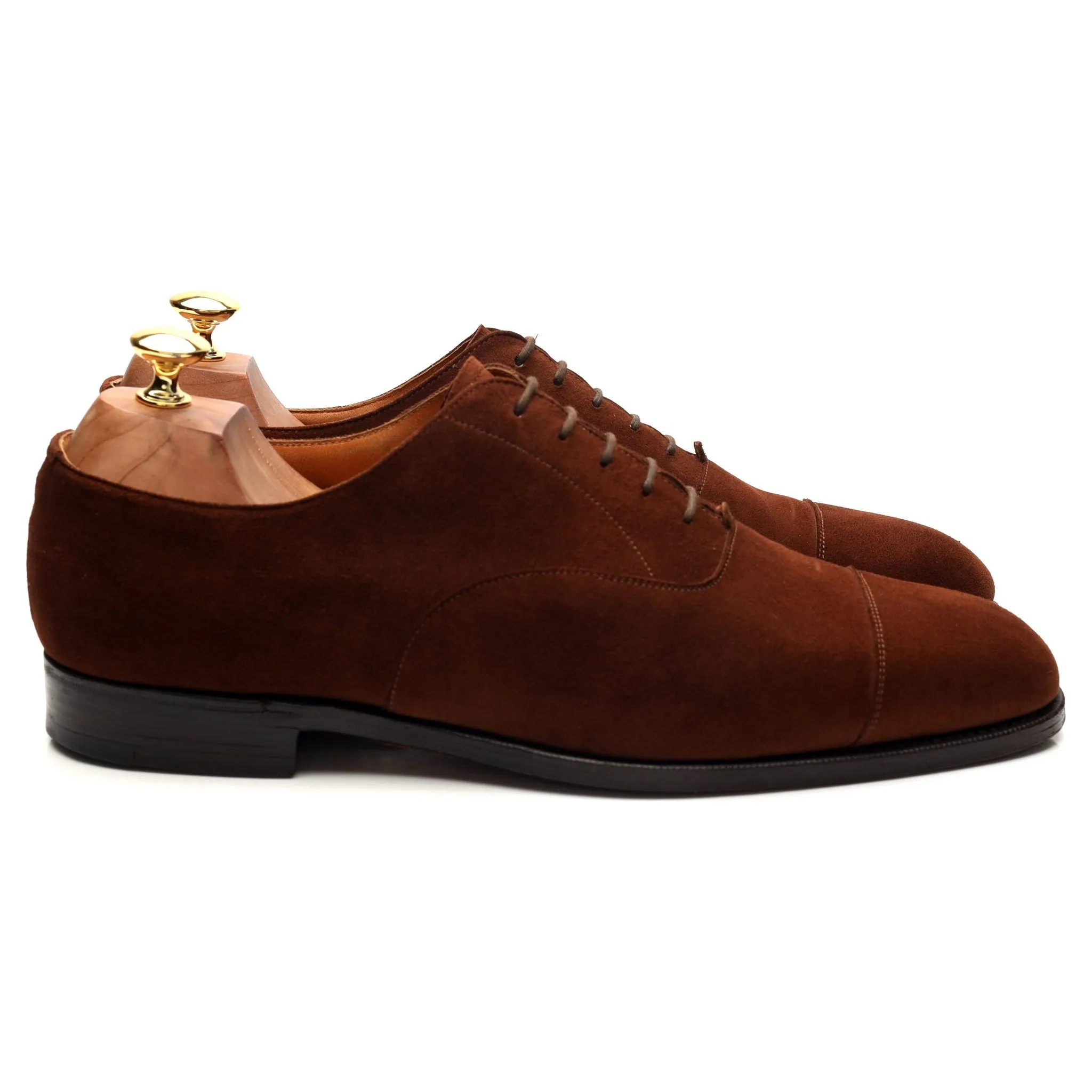 'Chelsea' Brown Suede Oxford UK 10 E