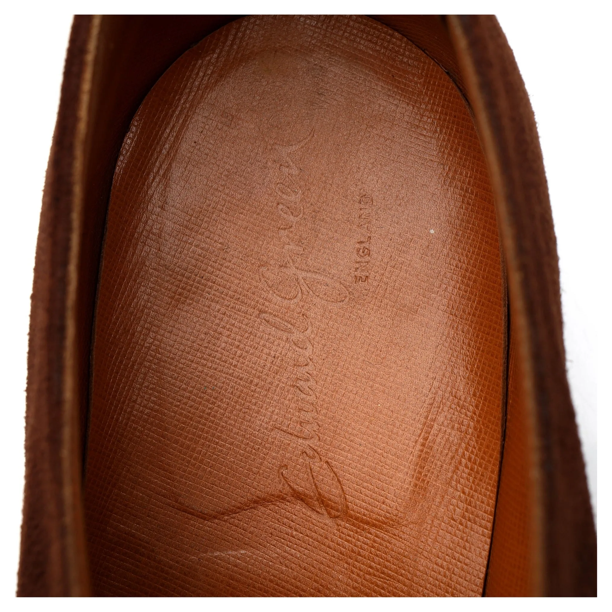 'Chelsea' Brown Suede Oxford UK 10 E