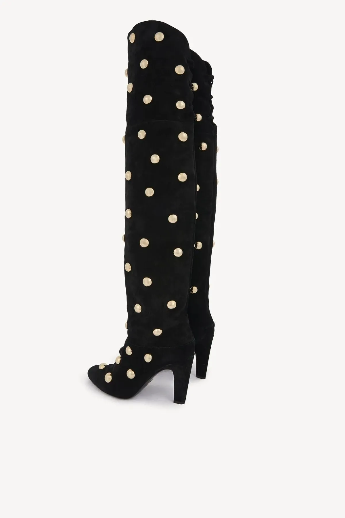 Chloé Eve Over the Knee Boot - Black