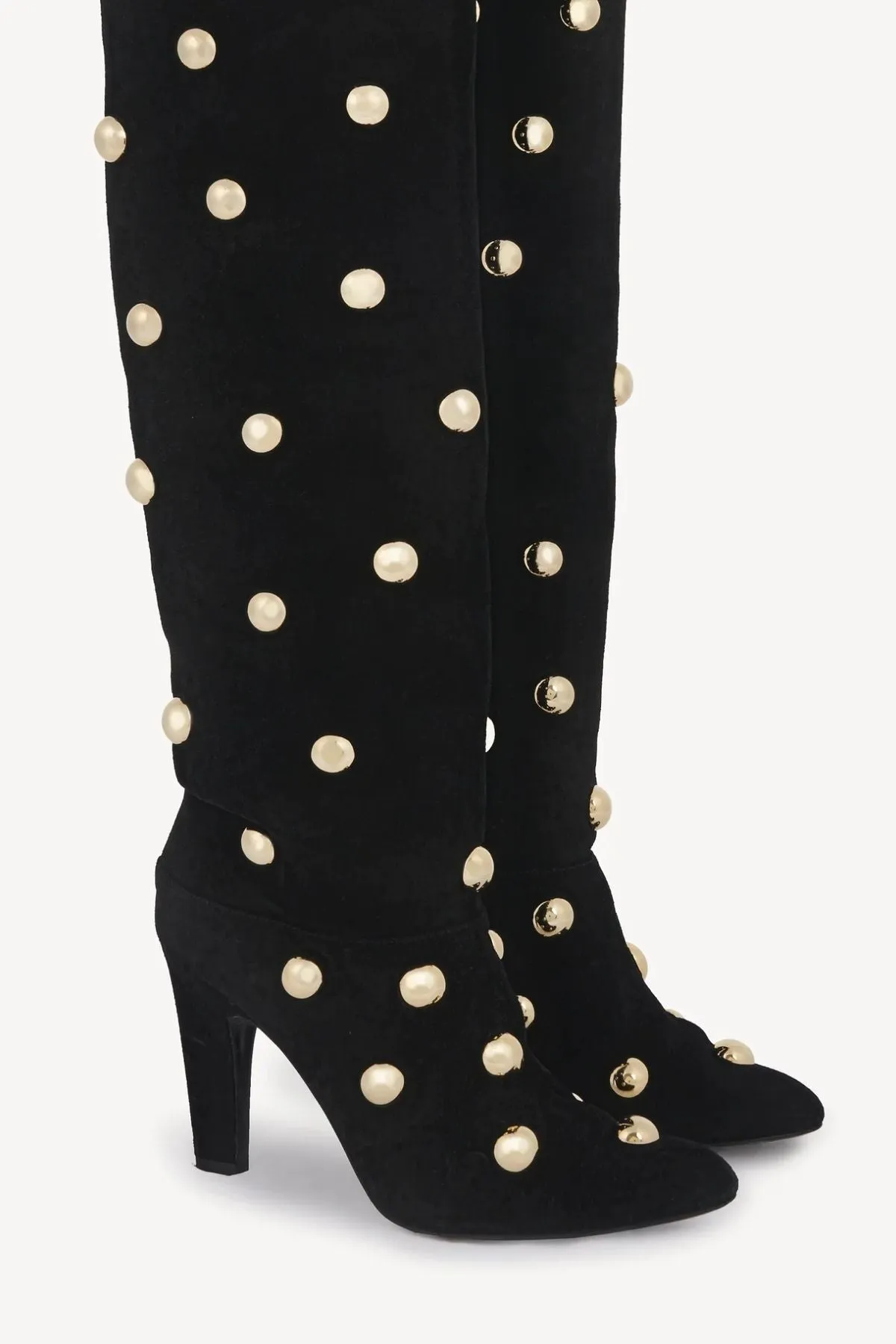 Chloé Eve Over the Knee Boot - Black