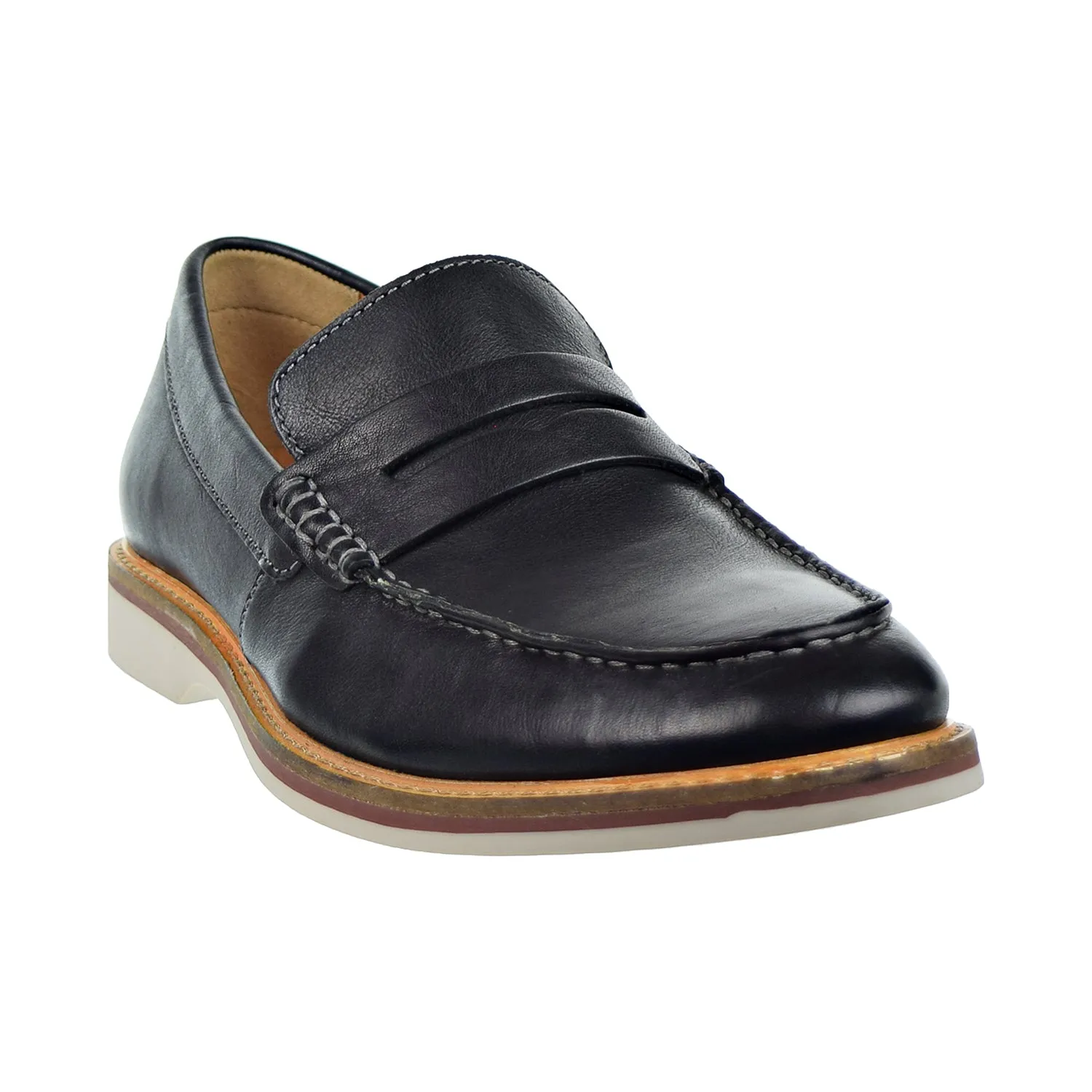 Clarks Atticus Free Men's Shoes Black Leather