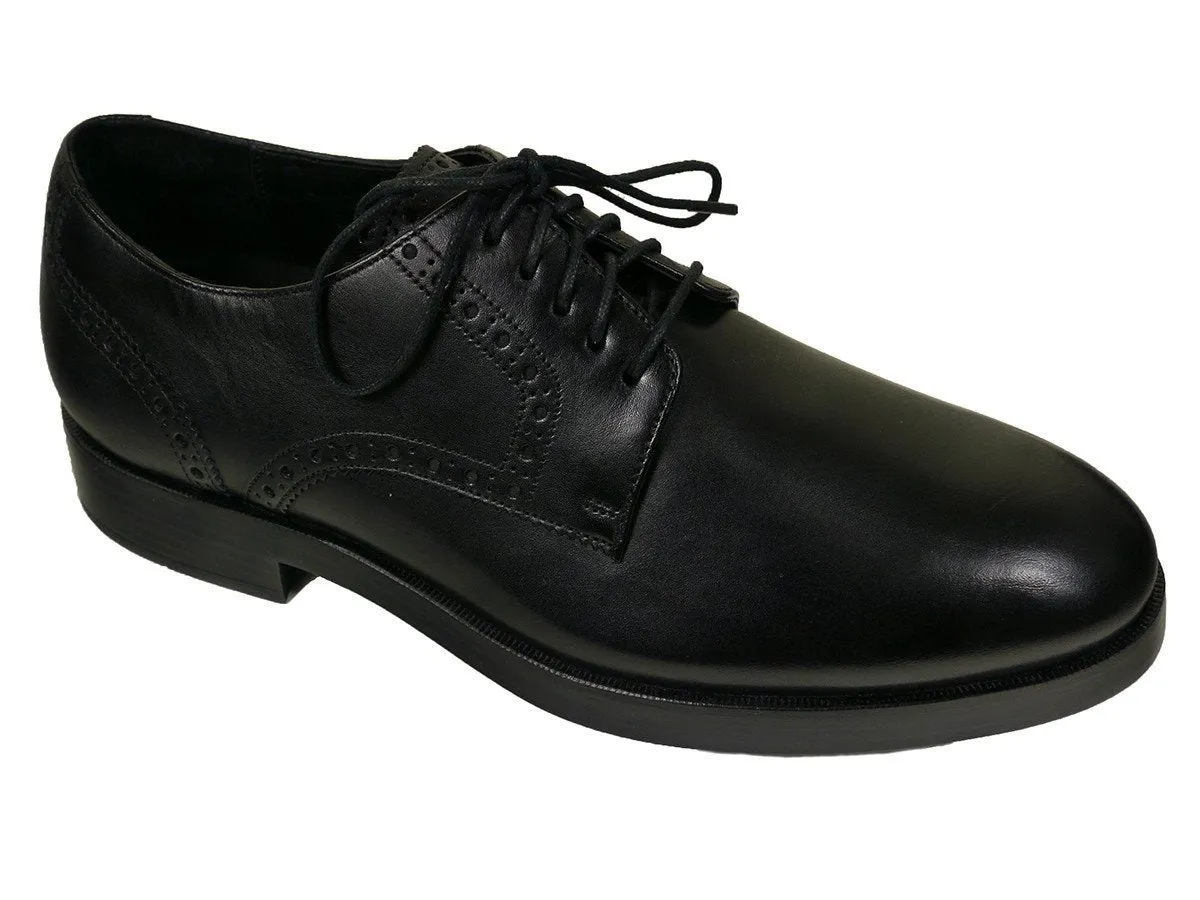 Cole Haan 23528 Leather Young Men's Shoe - Derby Finish - Black