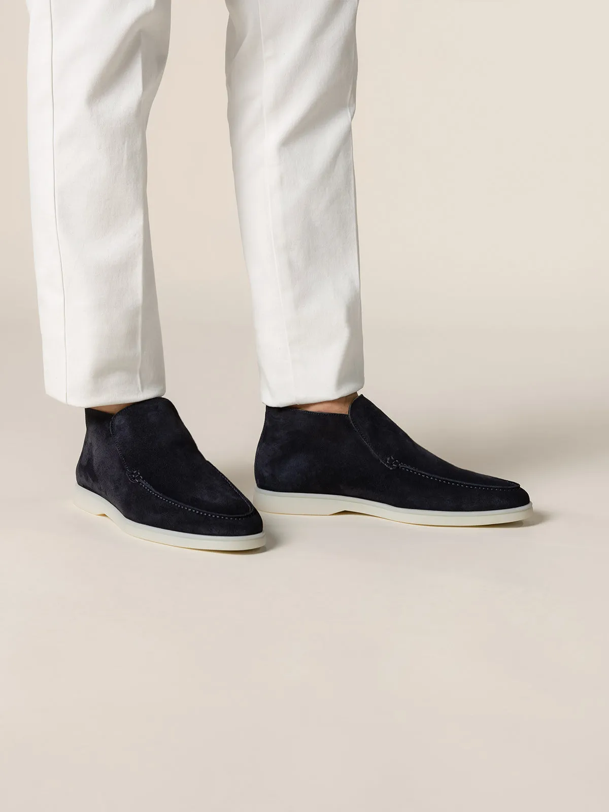 Dark Navy City Loafer