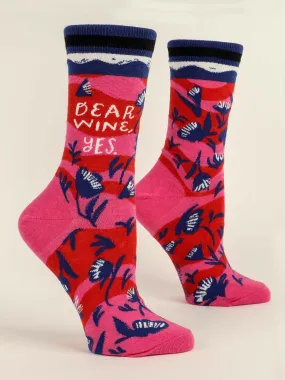 Dear Wine, Yes. W-Crew Socks