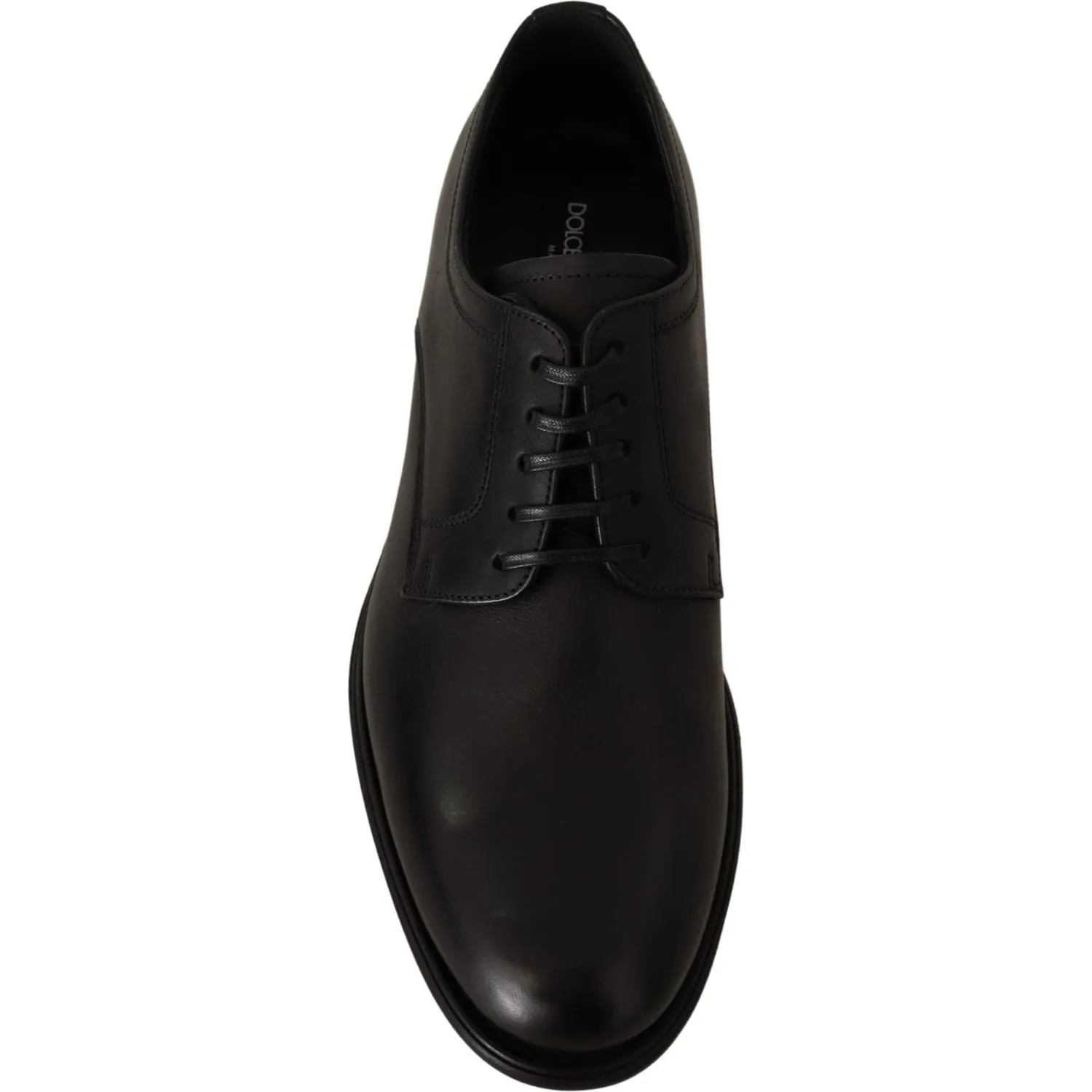 Dolce & Gabbana Elegant Black Derby Formal Shoes