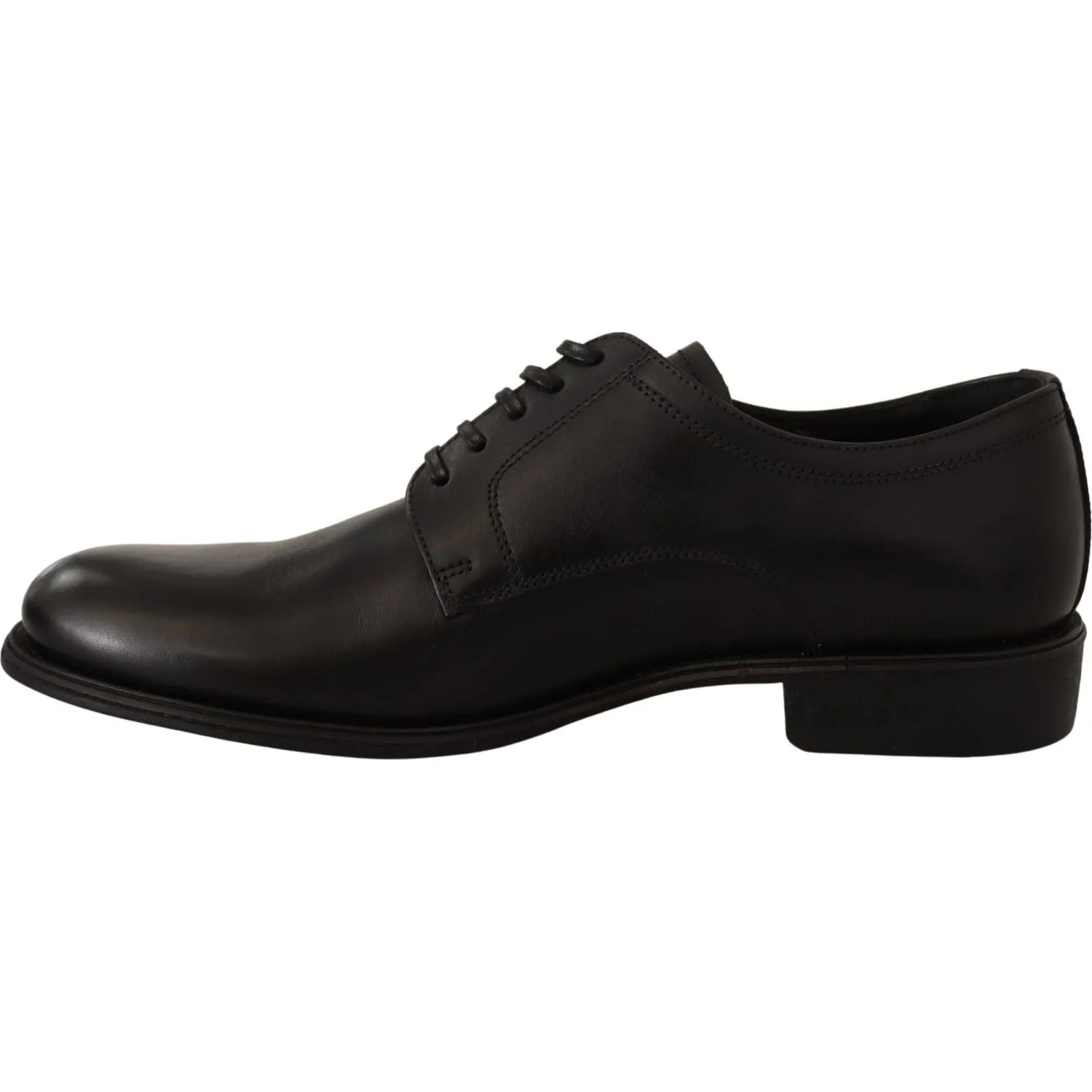 Dolce & Gabbana Elegant Black Derby Formal Shoes