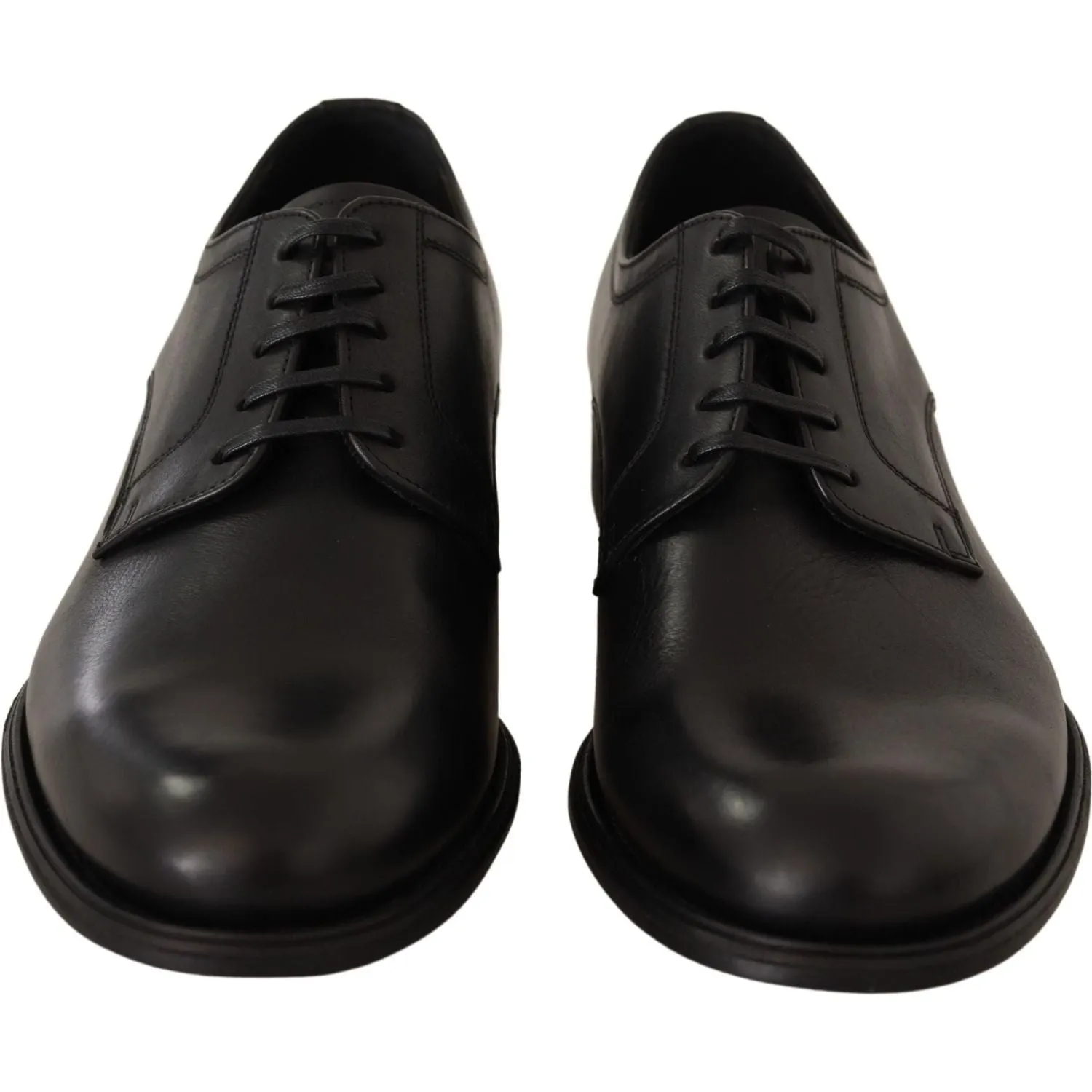 Dolce & Gabbana Elegant Black Derby Formal Shoes