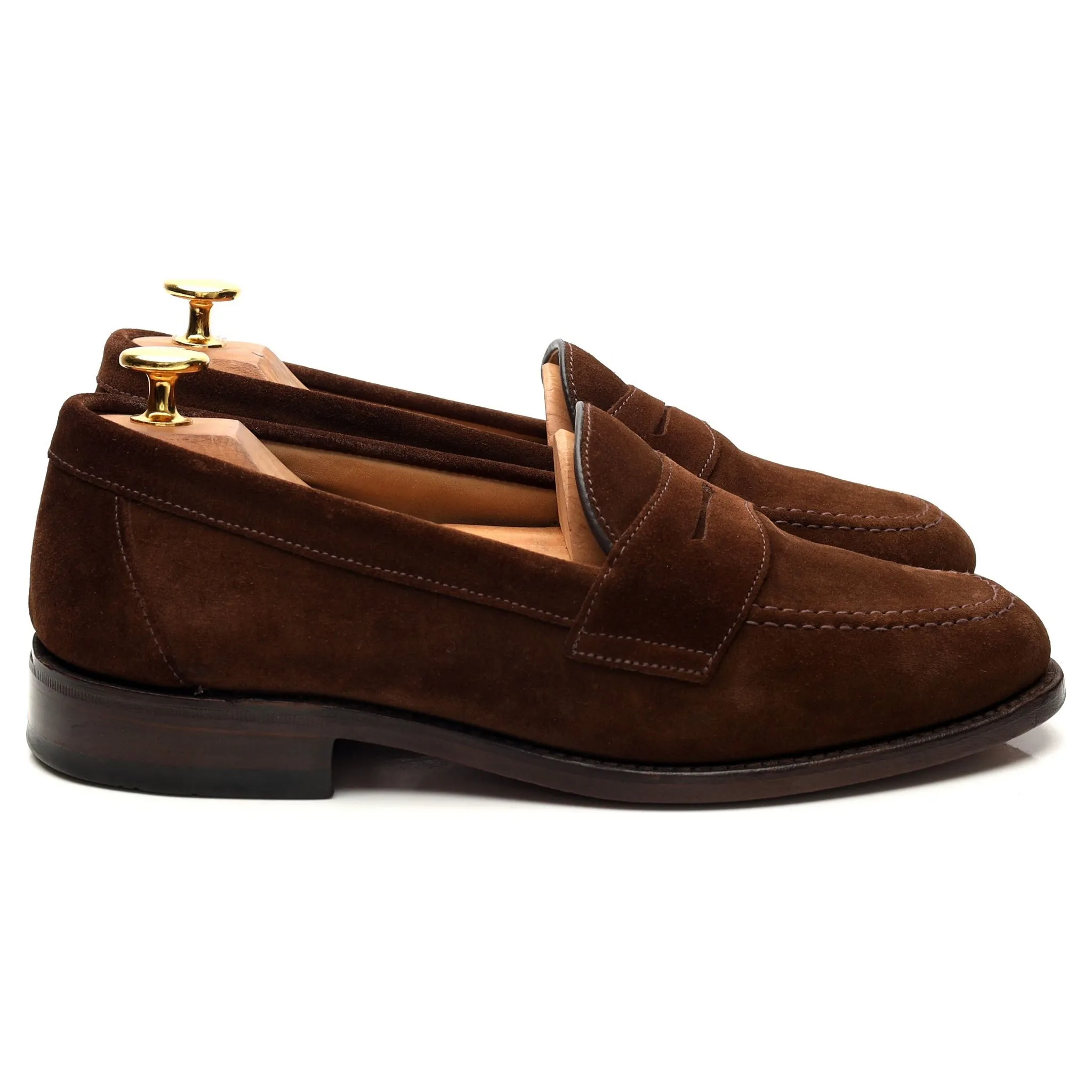 'Eton' Brown Suede Loafer UK 5.5 F