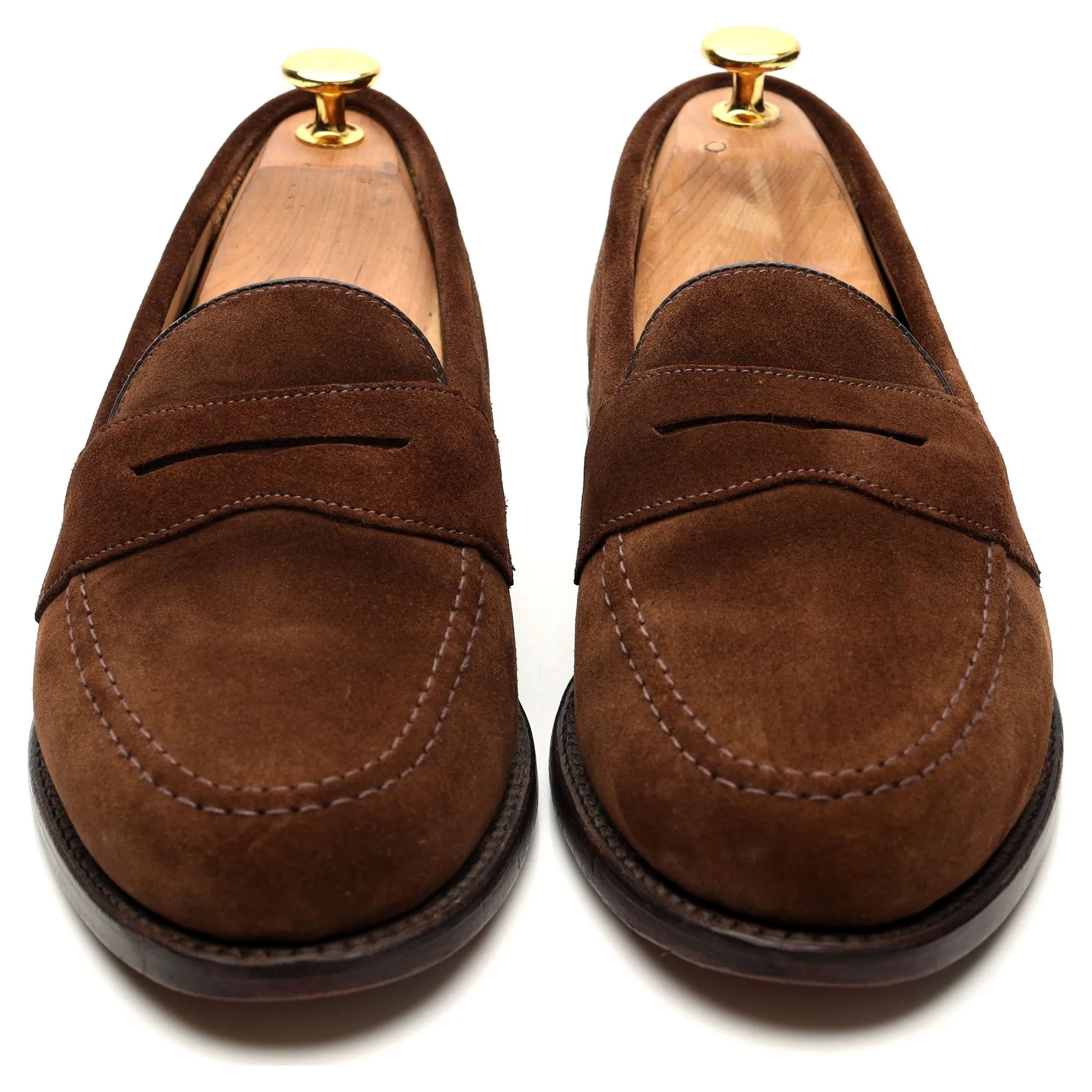 'Eton' Brown Suede Loafer UK 5.5 F