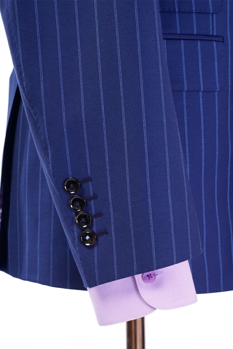 Federico Pinstripe Suit