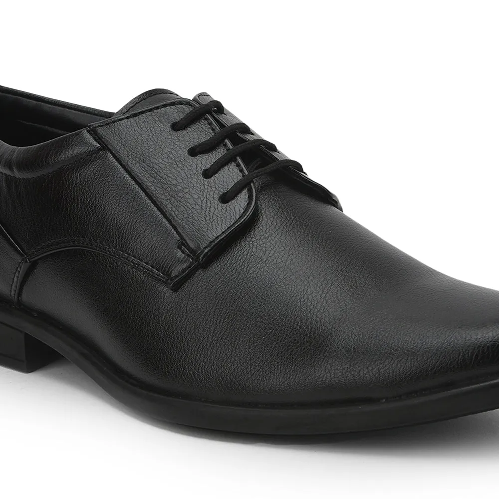 Fortune (Black) Classic Derby Shoes For Men VCL-3 By Liberty