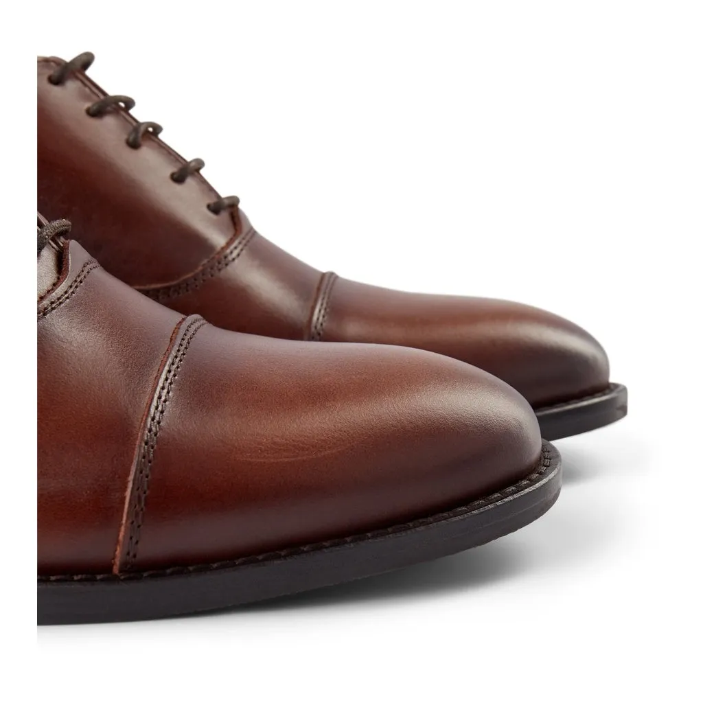 Harry Leather Oxford - BROWN