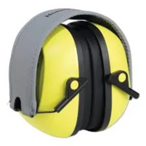 Howard Leight VS120FHV VeriShield Hi-Viz Yellow Folding Muff