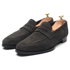 Kingsman 'Newport' Dark Grey Suede Loafers UK 8.5 E