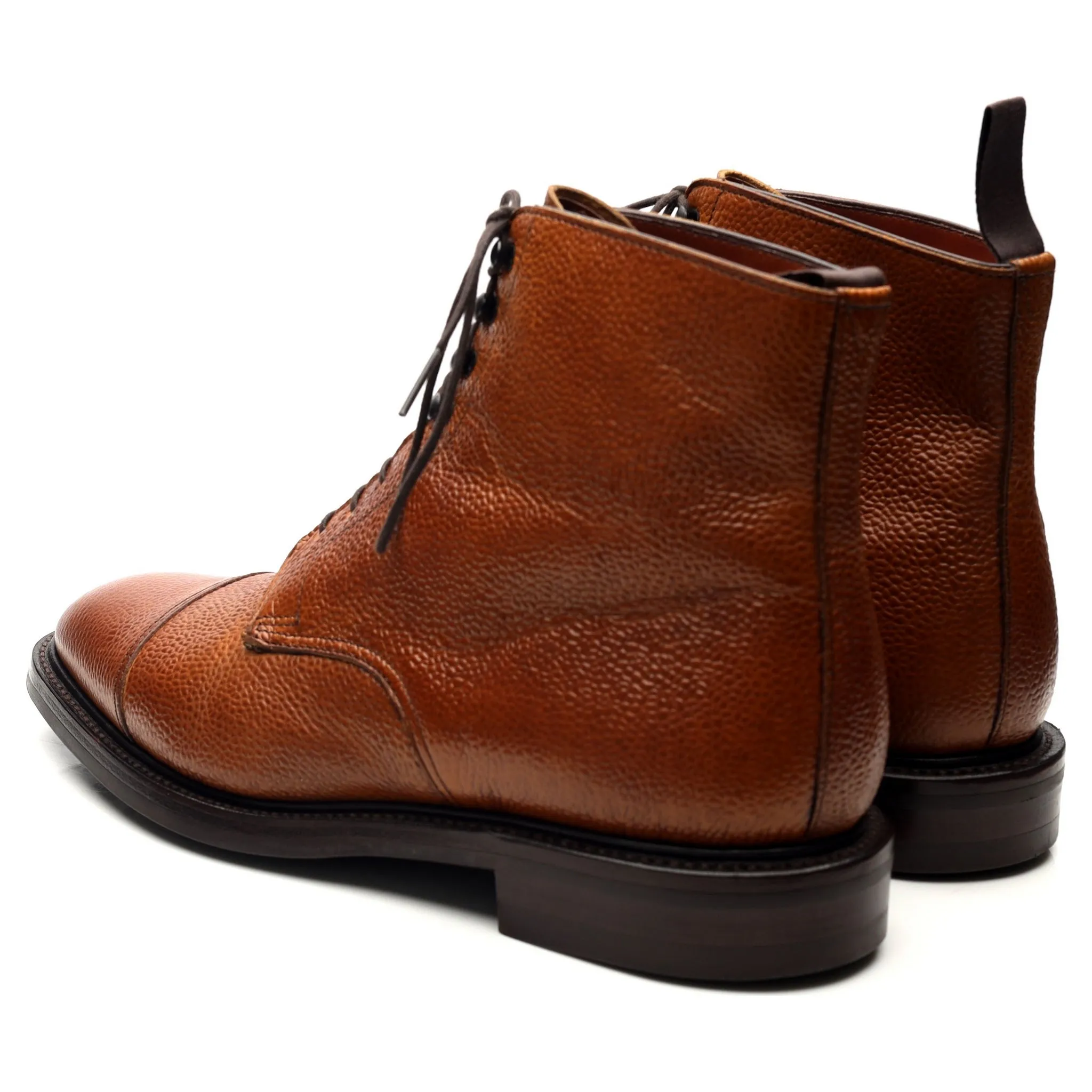 Kingsman 'Taron' Tan Brown Leather Boots UK 8.5 E