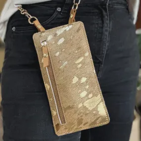 Light Gold Fleck Purse & Strap