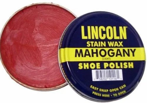 Lincoln Shoe Wax Polish 3 Fl Oz