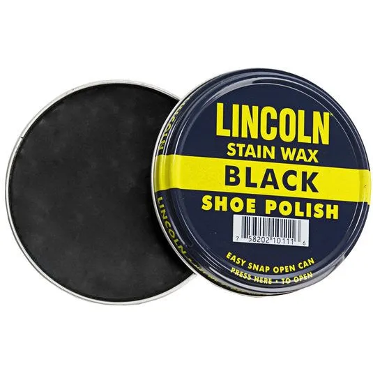 Lincoln Shoe Wax Polish 3 Fl Oz