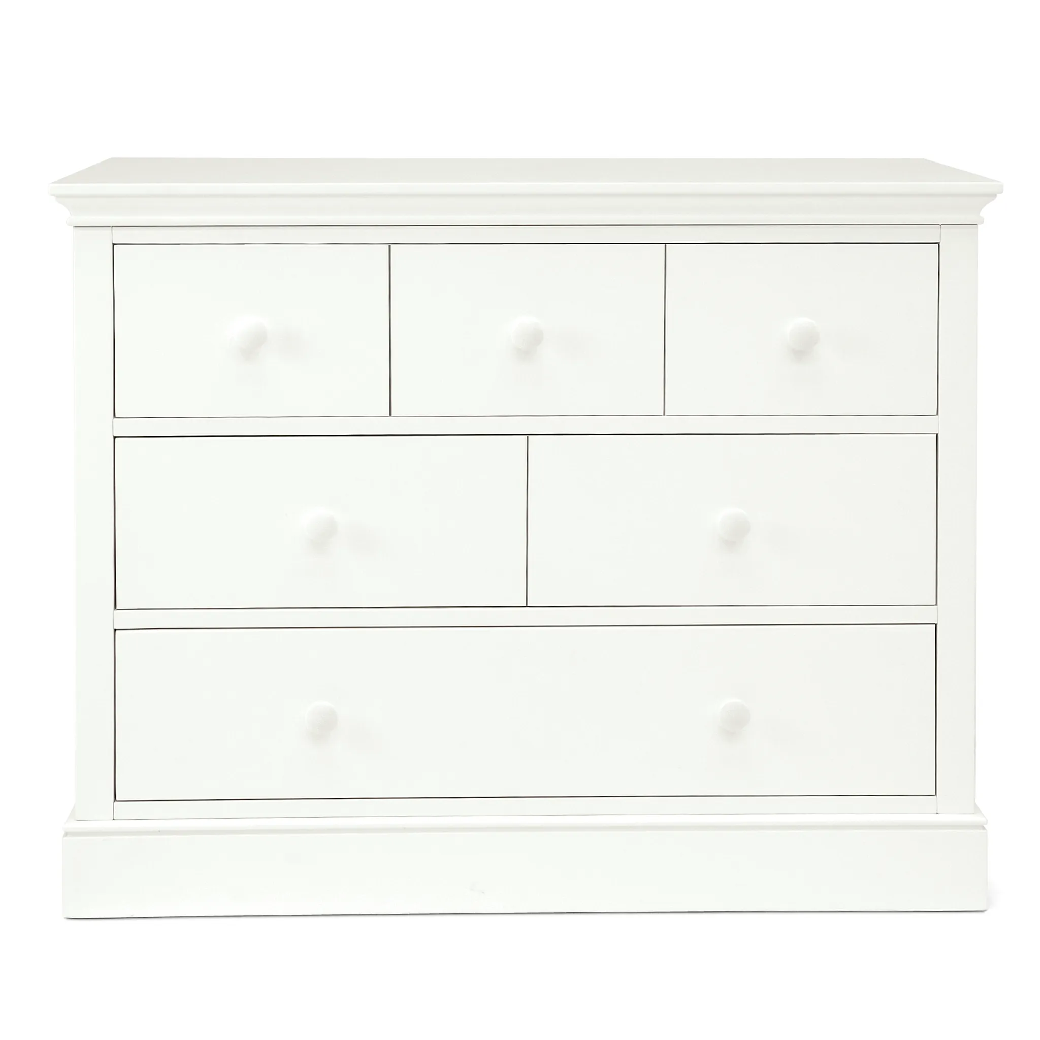 Mamas & Papas Oxford 3 Piece Cotbed Range White