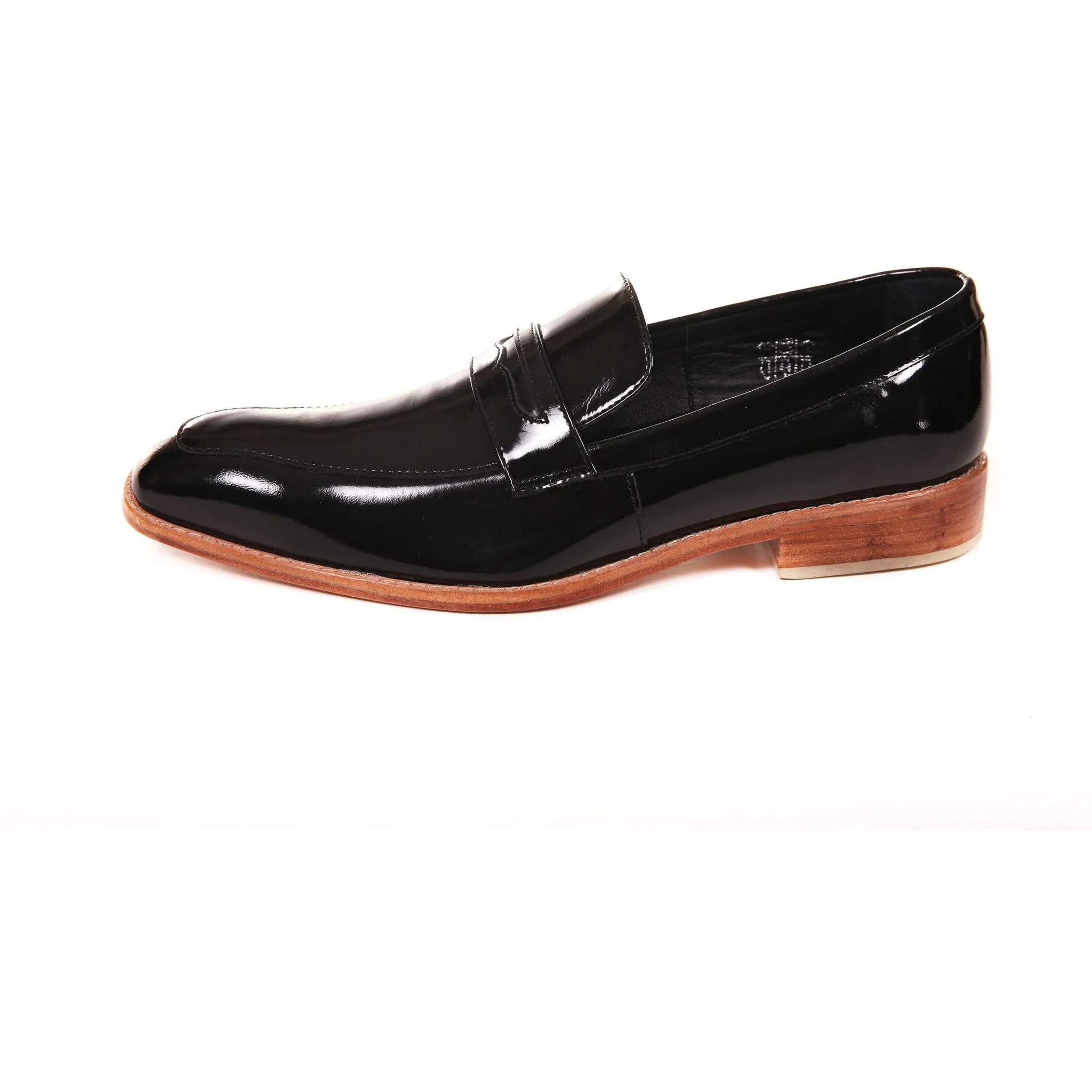 Men's Genuine Leather Formal Dress Black Shoes by ENAAF #CRSCA17