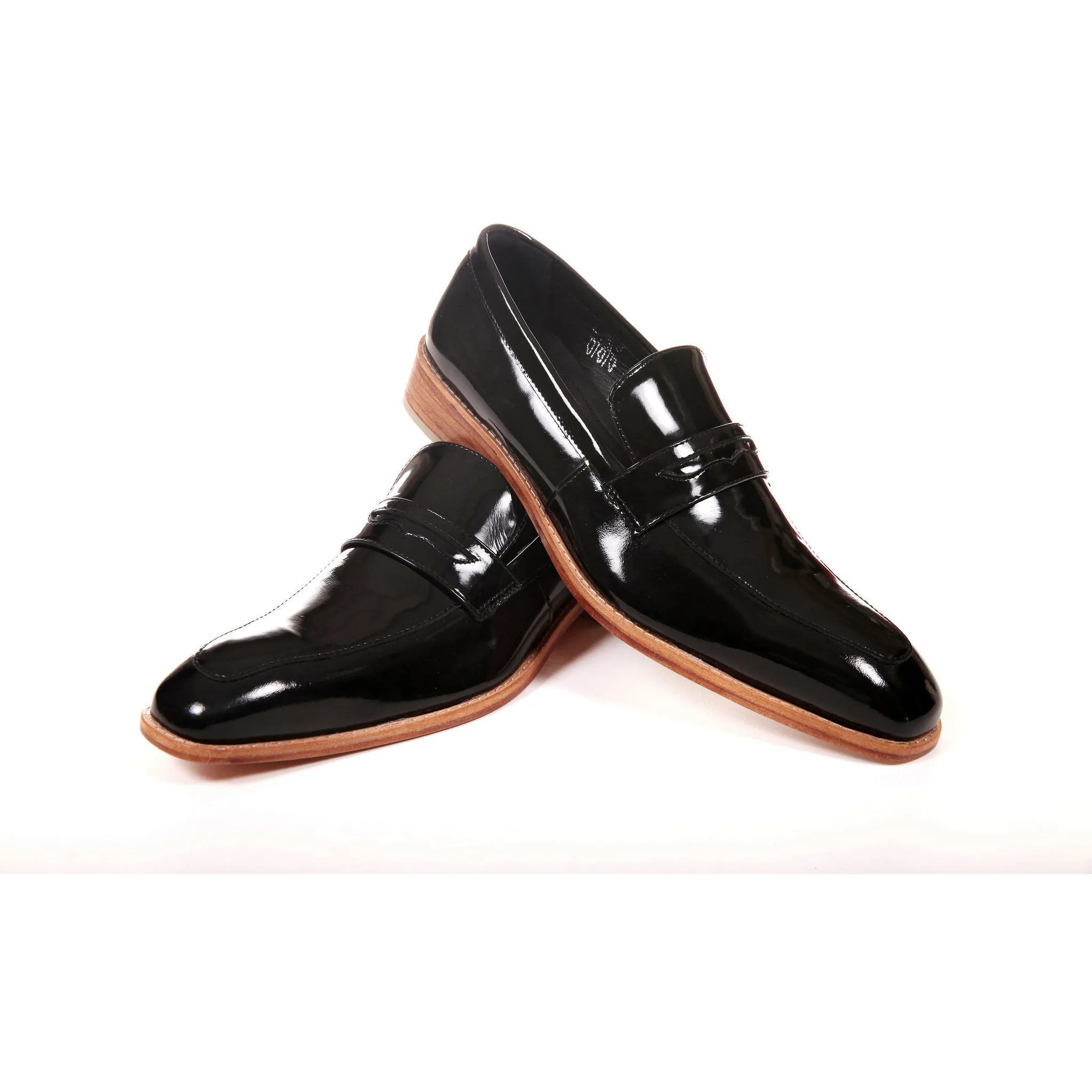 Men's Genuine Leather Formal Dress Black Shoes by ENAAF #CRSCA17