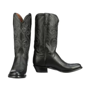 Men's Lucchese Baker Black Cowhide Boot