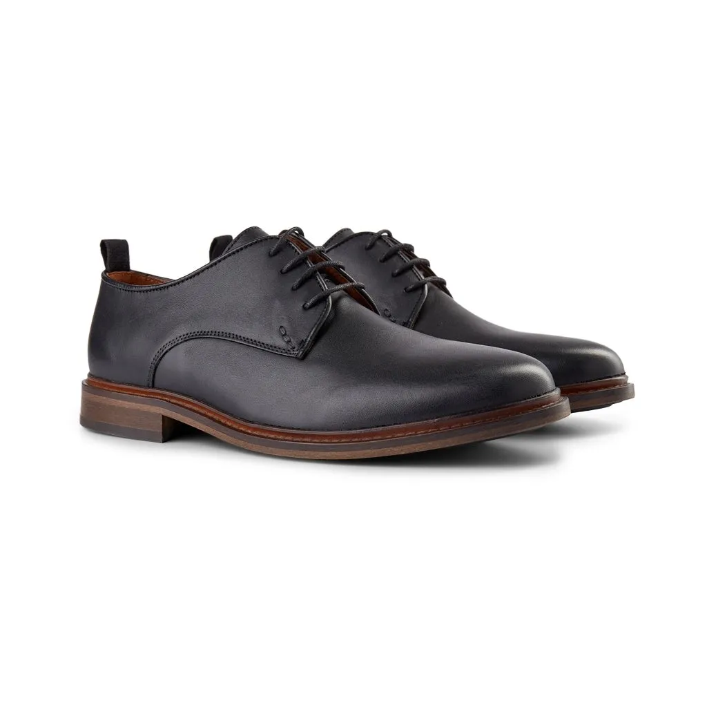 Nate shoe leather - BLACK