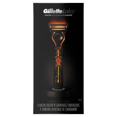 New - GilletteLabs Heated Razor Starter Kit by Gillette - 3ct