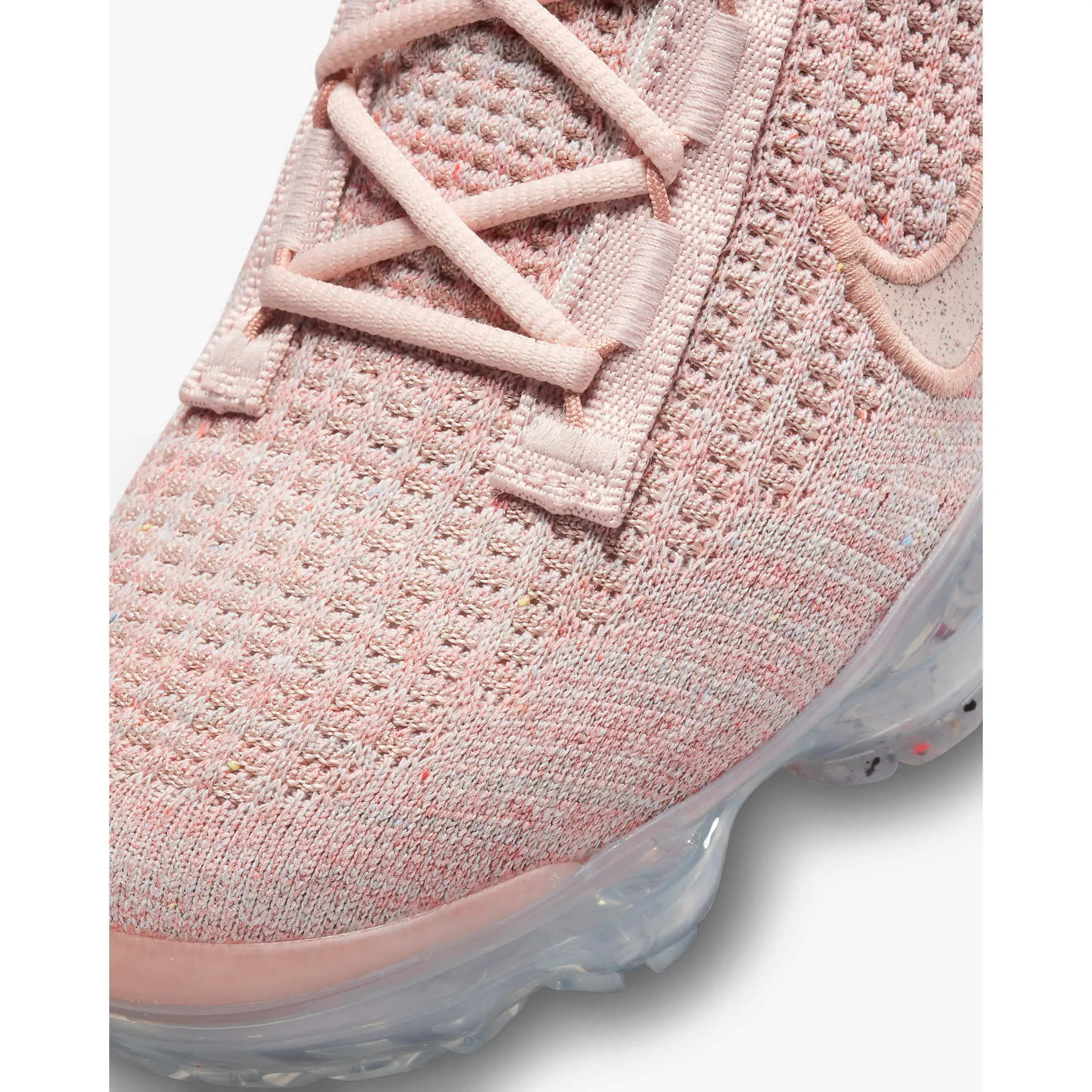 Nike Women's Air VaporMax 2021 Flyknit Shoes - Pink Oxford / Rose Whisper / Metallic Silver / Pink Oxford