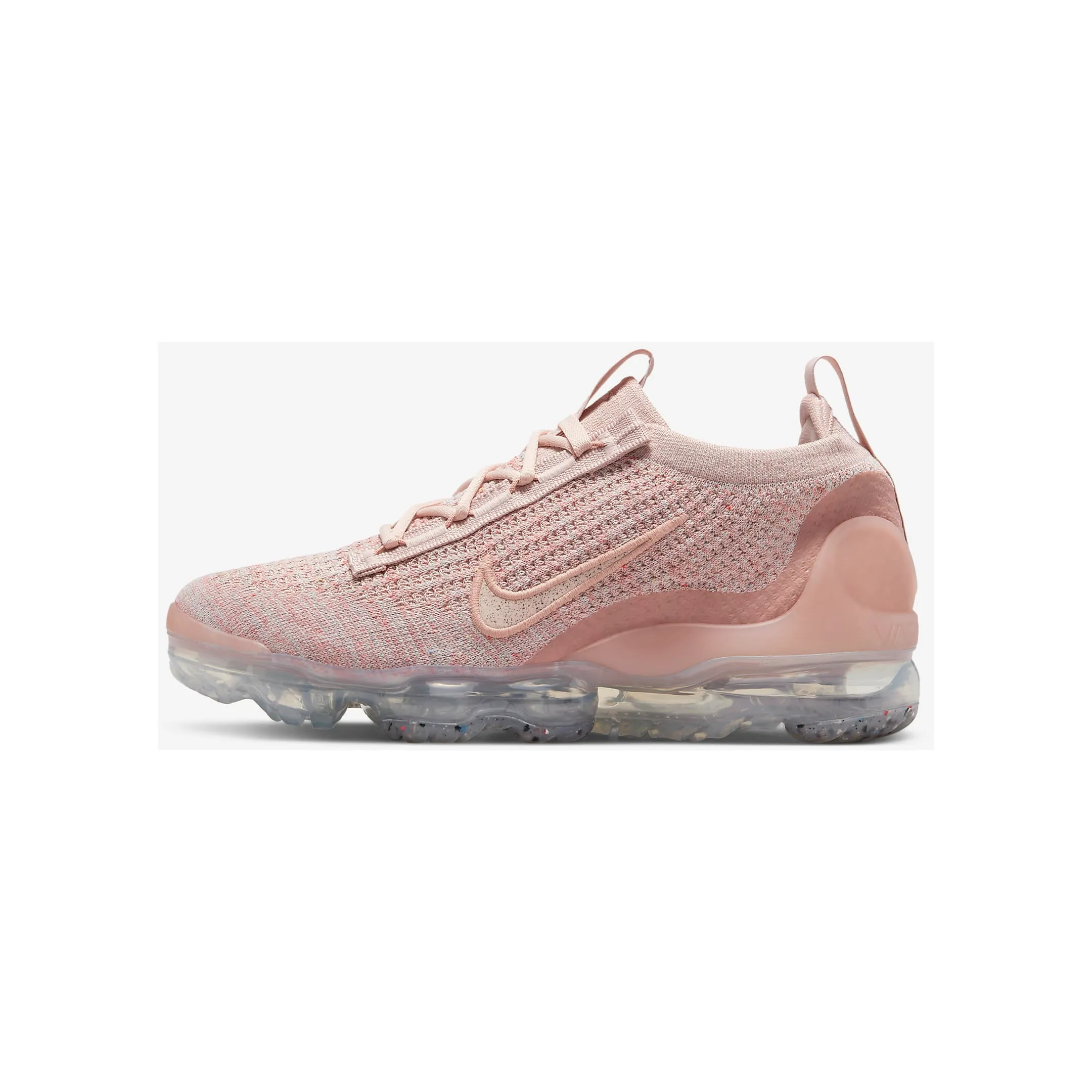 Nike Women's Air VaporMax 2021 Flyknit Shoes - Pink Oxford / Rose Whisper / Metallic Silver / Pink Oxford