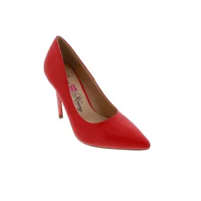 Penny Loves Kenny Opus Gl Women Pump Shoe In Red Pu