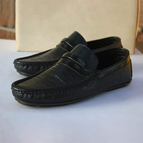 Plan Casual Black Loafer for men