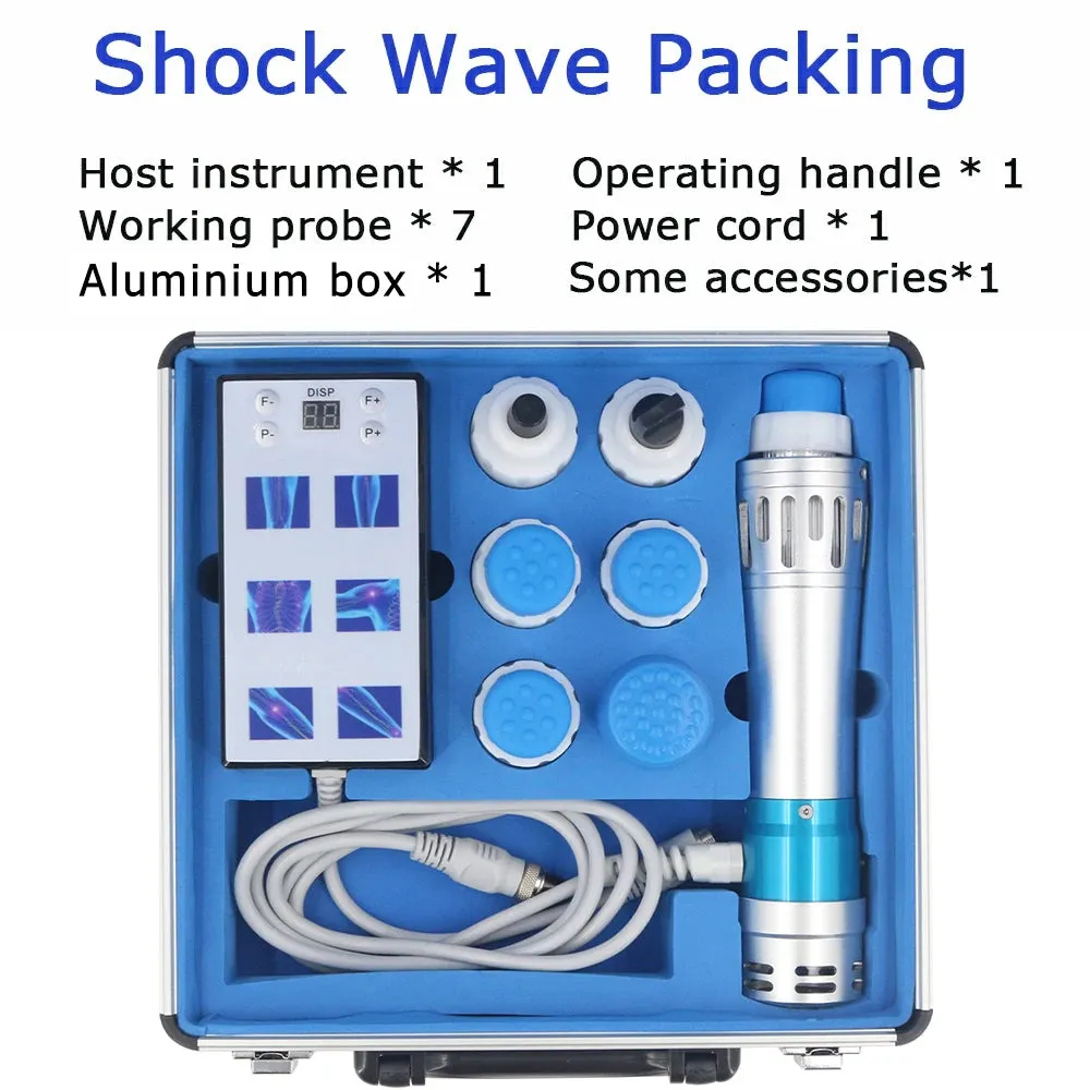 Professional Shock Wave Massager For Erectile Dysfunction Physiotherapy Pain Relief Portable Shockwave Therapy Machine 2023 New