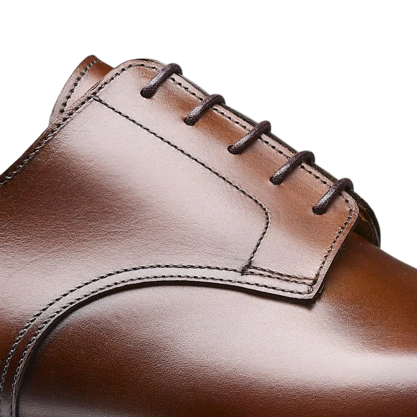 Ripon Dark Brown Burnished Calf