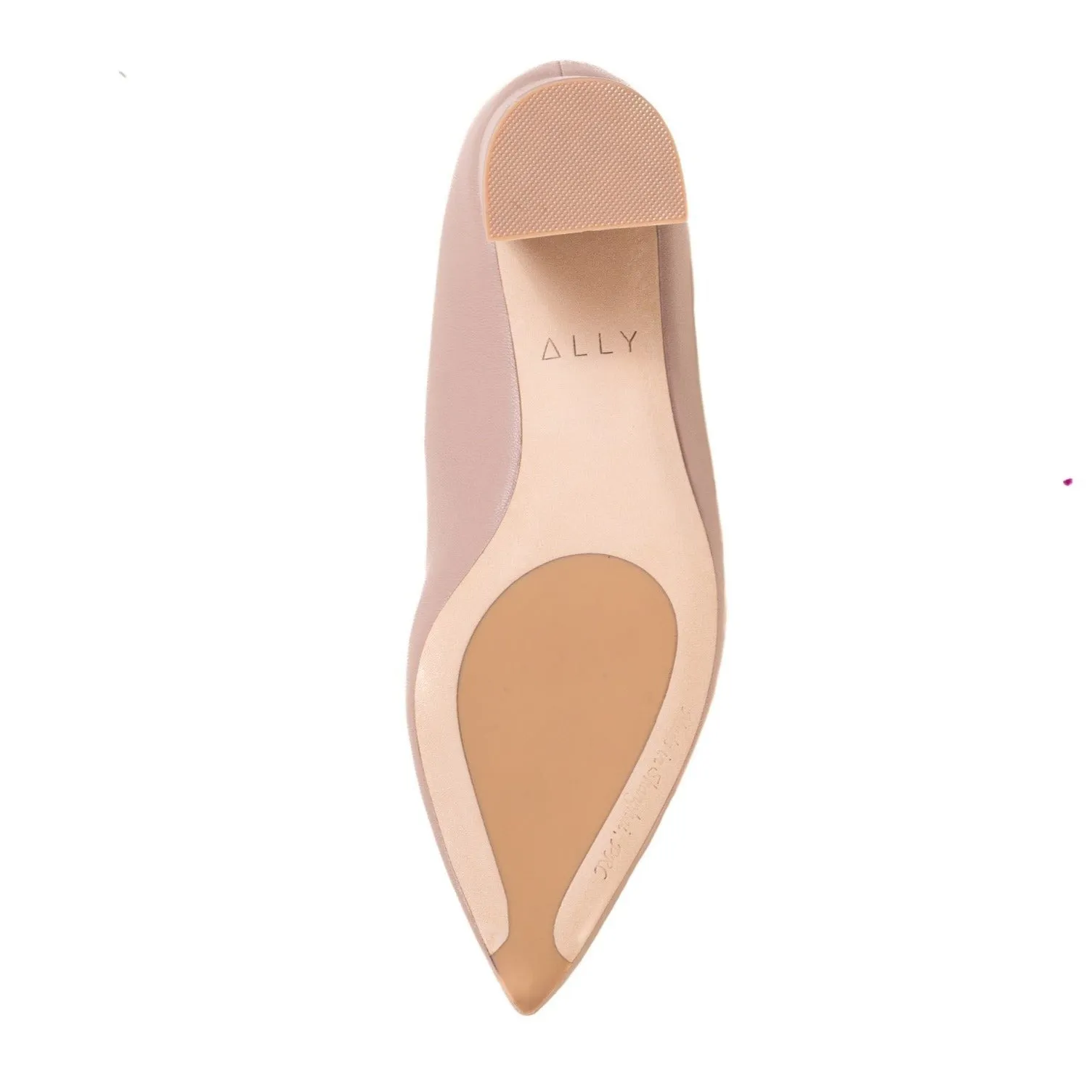 [SAMPLE] Tenacious Tan Suede Lower Block Heel