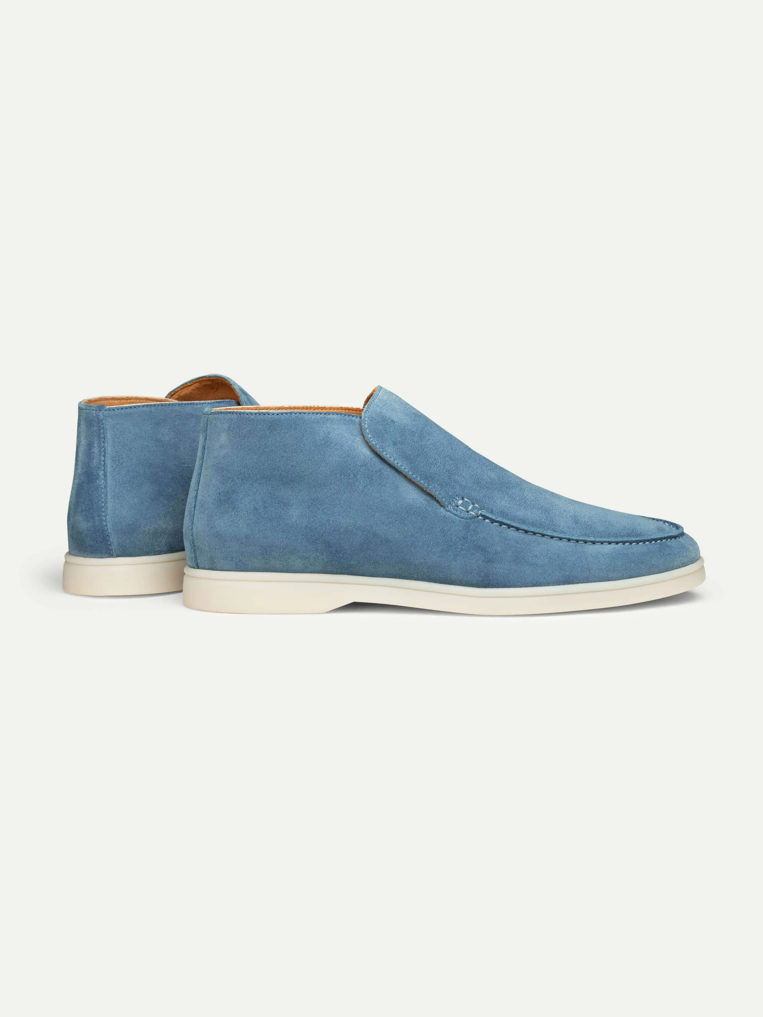 Stylish Sapphire Blue City-Style Loafer Shoes