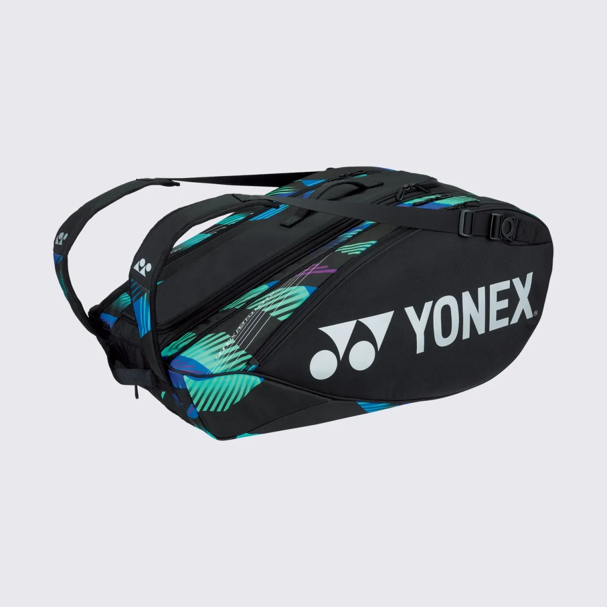 YONEX Pro Racket Bag (9pc) - Green/Purple BA92229EX