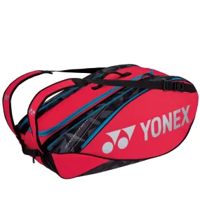 YONEX Pro Racket Bag (9pc) -Scarlet BA92229EX